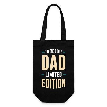 Father Limited Edition - Gift Bag for Bottles - black - Front