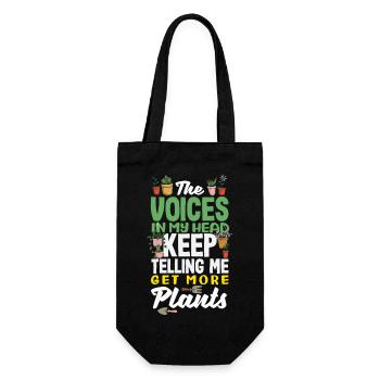 Garden & Plant Lovers Gifts - Gift Bag for Bottles - black - Front