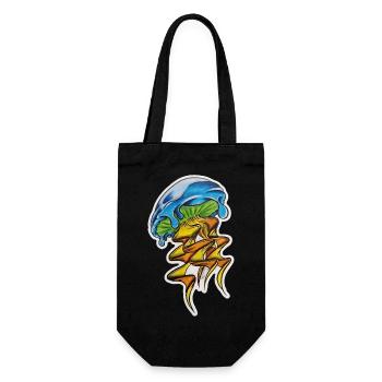 Laisse tomber des méduses - Sac à bouteille - noir - Devant