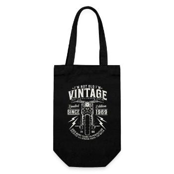 1969 Vintage Anniversaire Moto Vintage - Sac à bouteille - noir - Devant