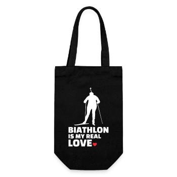 J’adore Biathlon Silhouette de biathlon élégant - Sac à bouteille - noir - Devant