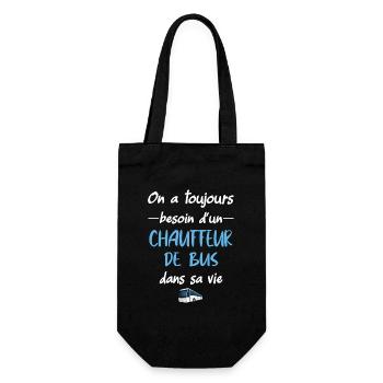 On a toujours besoin d'un chauffeur de bus - Sac à bouteille - noir - Devant