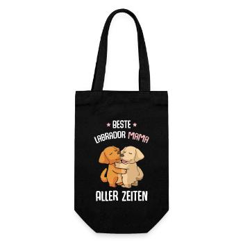 Meilleure maman du Labrador - Sac à bouteille - noir - Devant