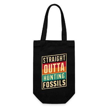 Straight Outta Aventure de chasse aux fossiles - Sac à bouteille - noir - Devant
