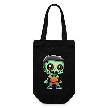 Zombie Halloween Creepy - Gift Bag for Bottles - black - Front