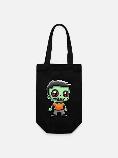 Zombie Halloween Effrayant - Sac à bouteille - noir