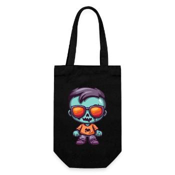 Zombie Halloween Cool - Sac à bouteille - noir - Devant