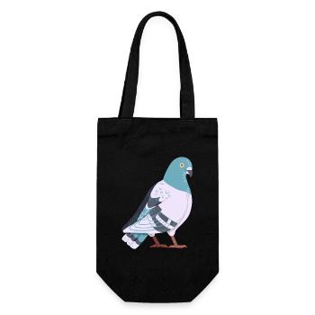Dove - Gift Bag for Bottles - black - Front