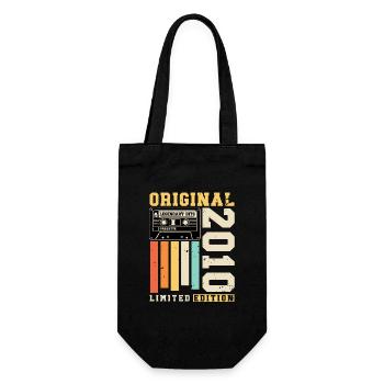Original 2010 Vintage Rétro Cadeau d’anniversaire - Sac à bouteille - noir - Devant