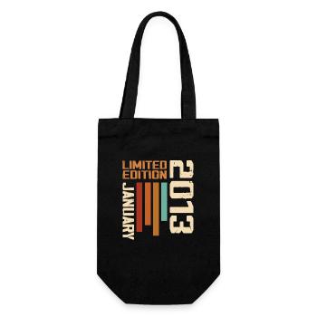 Janvier 2013 - 2013 Janvier Cadeau Anniversaire - Sac à bouteille - noir - Devant