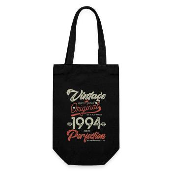1994 anniversaire vintage Né 1994 - Sac à bouteille - noir - Devant