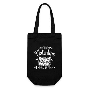 Welsh Corgi Saint-Valentin chiens chien Wilsigns - Sac à bouteille - noir - Devant