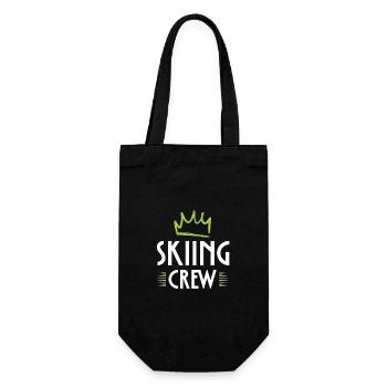 Équipe de ski - Sac à bouteille - noir - Devant