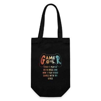 Gamer Girl Jeux Vidéo Avec Les Filles - Sac à bouteille - noir - Devant