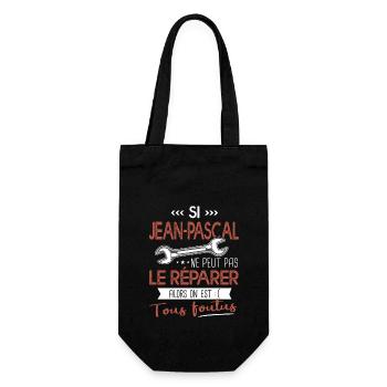 Jean pascal ne peut pas le réparer on est foutus - Sac à bouteille - noir - Devant