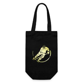 Joueurs de hockey - Sac à bouteille - noir - Devant