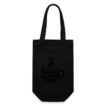 Coffee - Cool Café Logo - Sac à bouteille - noir - Devant