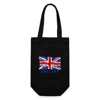 England - Gift Bag for Bottles - black - Front