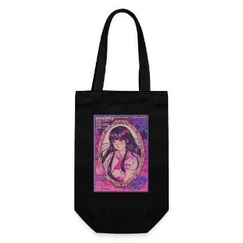 Make Art Not Anxieties - Gift Bag for Bottles - black - Front