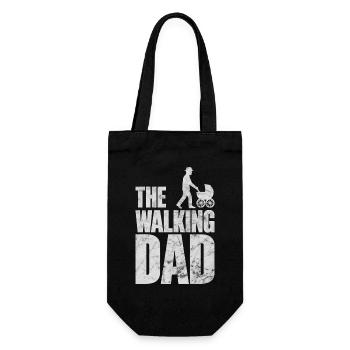 The Walking Dad Cadeaux pour Hommes - Sac à bouteille - noir - Devant