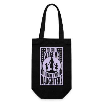 J’ai deux filles - Sac à bouteille - noir - Devant