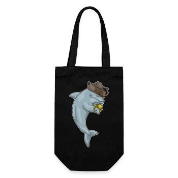 Dolphin Pirate Crochet Main - Sac à bouteille - noir - Devant