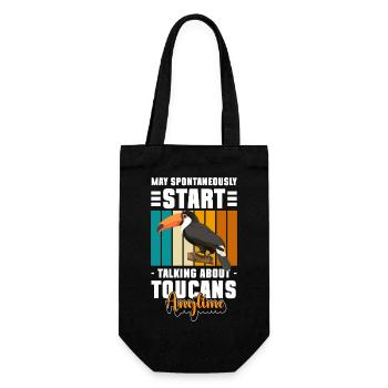 Toucan Rainforest Amazon South America - Gift Bag for Bottles - black - Front
