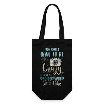 Appareil photo Photographie Objectif Séance photo - Sac à bouteille - noir - Devant