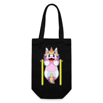 Licorne Bodybuilder Tractions Musculation - Sac à bouteille - noir - Devant
