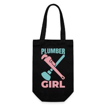 Plombière Fille - Sac à bouteille - noir - Devant