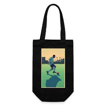 Joueur de football #5 - Sac à bouteille - noir - Devant