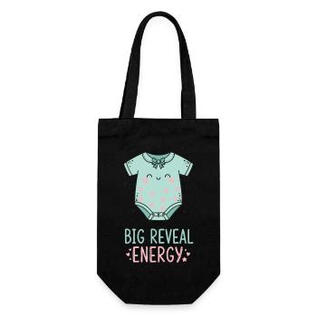Révélation de sexe Grossesse Énergie - Sac à bouteille - noir - Devant