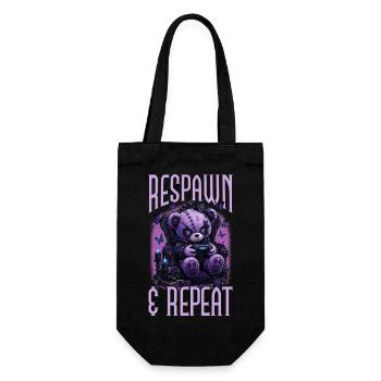 Pastel Goth Soft Goth Gaming Gamer - Sac à bouteille - noir - Devant