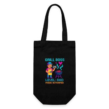 Grill Dad Mode Activé Grilling Father Gaming - Sac à bouteille - noir - Devant