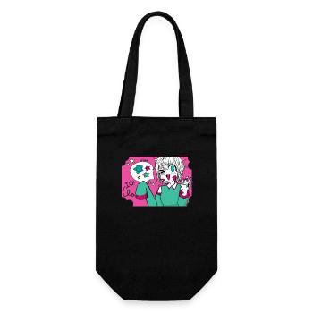 SelfieMood - Gift Bag for Bottles - black - Front