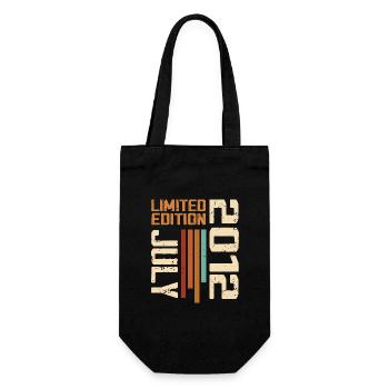 July 2012 Birthday Gift 2012 July 2012 - Gift Bag for Bottles - black - Front