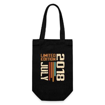 July 2018 Birthday Gift 2018 July 2018 - Gift Bag for Bottles - black - Front