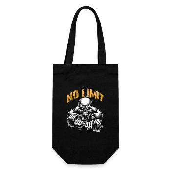 Crâne d’entraînement dur No Limit avec haltère - Sac à bouteille - noir - Devant