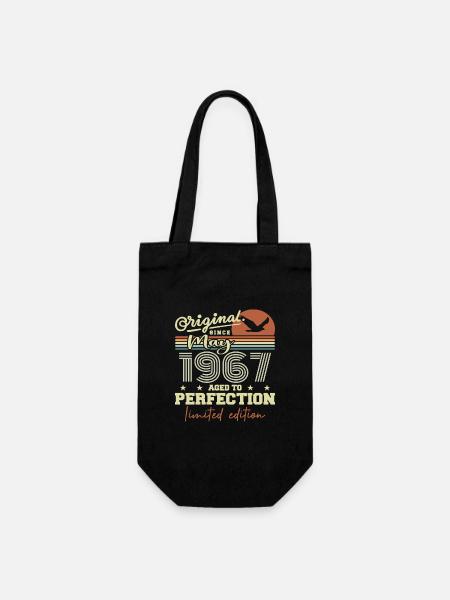 Mai 1967 | Mai 1967 Mai 1967 Geburtstagsgeschenk - Geschenkbeutel für Flaschen - Schwarz