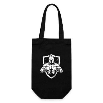 Spartan Boxer Boxing MMA - Gift Bag for Bottles - black - Front