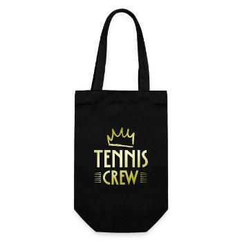 Équipe de tennis - Sac à bouteille - noir - Devant