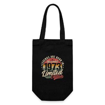 Novembre 1973 Vintage né cadeau d’anniversaire - Sac à bouteille - noir - Devant