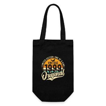 1999 Vintage Vintage rétro cadeau d’anniversaire - Sac à bouteille - noir - Devant