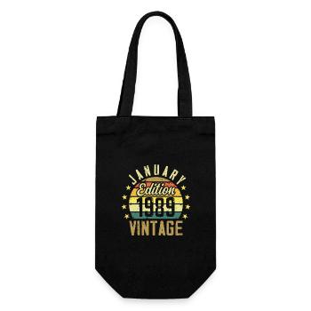Légendes Sont Nés En Janvier 1989 - Janvier 1989 - Sac à bouteille - noir - Devant