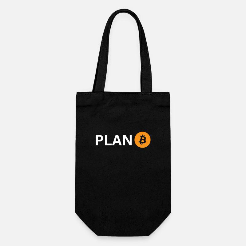 Plan B - Geschenkbeutel für Flaschen - Schwarz