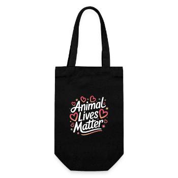 Végétarien Végétalien Végétarien Végétarien - Sac à bouteille - noir - Devant
