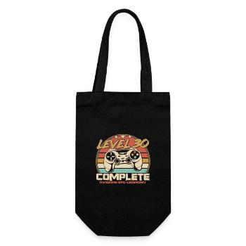 30e anniversaire Gamer Niveau 30 Débloqué - Sac à bouteille - noir - Devant