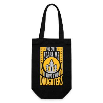 J’ai deux filles - Sac à bouteille - noir - Devant