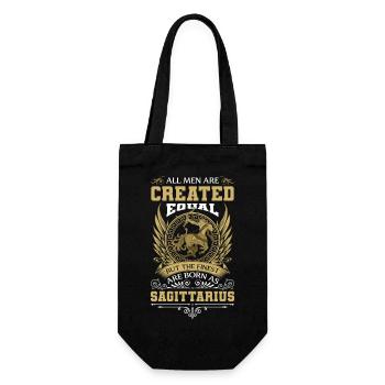Sagittarius November Constellation - Gift Bag for Bottles - black - Front