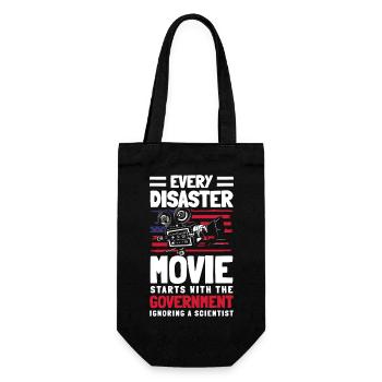 Film Film-Zitate Regie Kinobesucher - Geschenkbeutel für Flaschen - Schwarz - Vorne